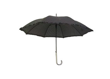 Ponto redondo retro da onda da forma aberta reta do guarda-chuva da vara do automóvel para a fêmea
