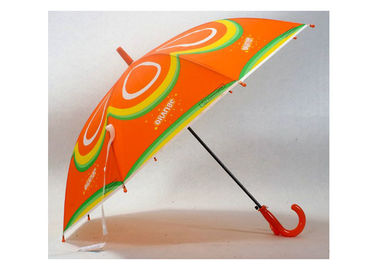 Do calor aberto compacto do quadro do metal do automóvel do guarda-chuva das crianças dos materiais do ponto de entrada impressão transparente
