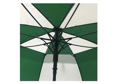 Dois do dossel grande do tamanho das camadas guarda-chuvas relativos à promoção feitos sob encomenda, guarda-chuva do estilo do golfe