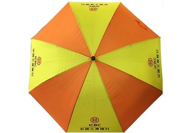 Dos guarda-chuvas relativos à promoção abertos do golfe da mola do punho estilo Windproof 30 polegadas