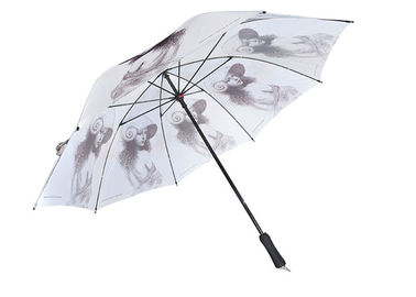 30 polegadas de punho relativo à promoção manual de EVA do logotipo do cliente dos guarda-chuvas do golfe