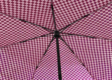 Vento firme invertido do aperto do guarda-chuva do Pongee da fibra de vidro reverso dobrável resistente