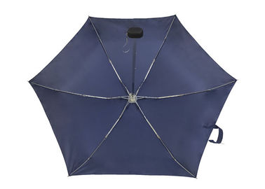 Abertura manual do guarda-chuva criativo UV do bolso do curso que dobra-se com a caixa da espuma da caixa do presente