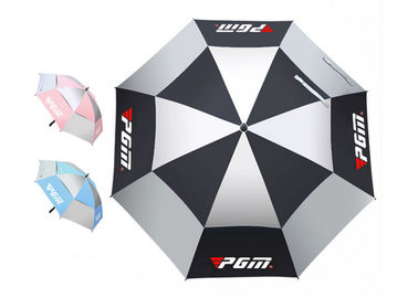 Quadro Windproof do anti guarda-chuva do golfe do dossel do dobro do vento para o tempo ventoso