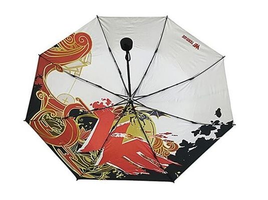 Senhoras Windproof de obstrução UV que dobram o guarda-chuva