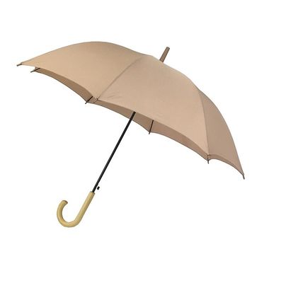 U de venda quente marca o punho de madeira do guarda-chuva clássico do eixo do metal