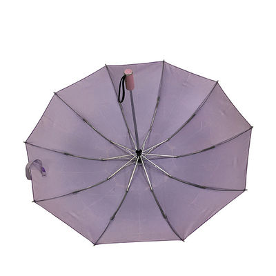 A fibra de vidro dobro marca o guarda-chuva invertido Pongee do curso