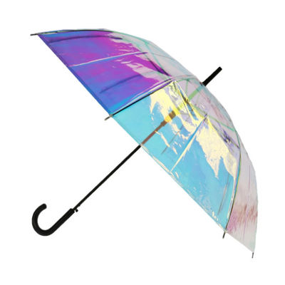 Auto guarda-chuva holográfico aberto do ponto de entrada de Mylar Magicbrella