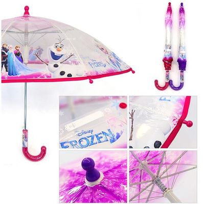 Disney que imprime o ponto de entrada caçoa o guarda-chuva compacto com punho de J