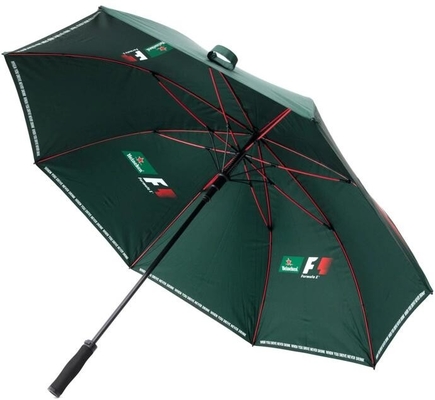 manual EVA Handle Fiberglass Ribs Umbrella aberta de 130cm