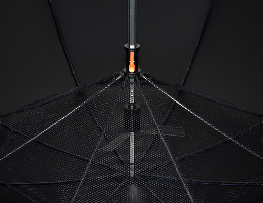 fã do guarda-chuva da explosão do verão do Pongee 190T com punho plástico