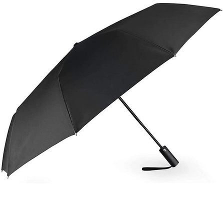 Guarda-chuva Windproof do quadro da fibra de vidro de 3 reforços das dobras 10 para homens
