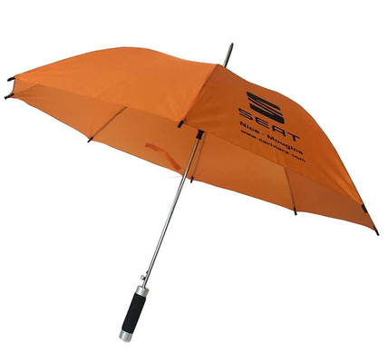 A BV certificou o guarda-chuva longo aberto automático da vara do poliéster 190T