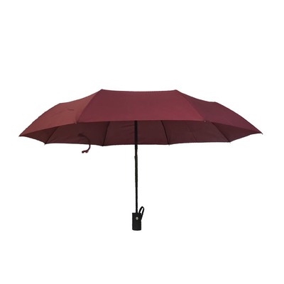 Guarda-chuva dobrável Windproof do negócio do Pongee para homens e mulheres