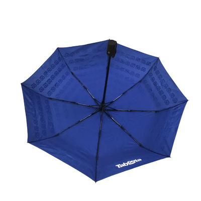 Guarda-chuva de Sun Windproof próximo aberto de 3 dobras auto com impressão a cores