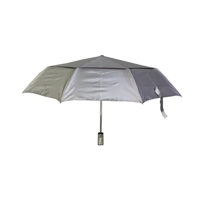 Guarda-chuvas automáticos da dobra do Pongee UV Windproof da proteção 3 para adultos