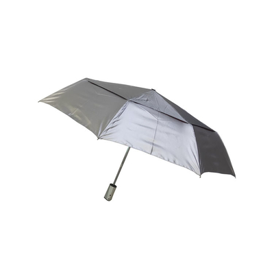 Guarda-chuvas automáticos da dobra do Pongee UV Windproof da proteção 3 para adultos