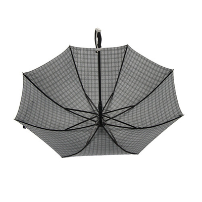 Guarda-chuva impermeável Windproof reto da tela do Pongee