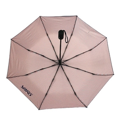 UPF que reveste o guarda-chuva de dobramento automático com os reforços dobro da fibra de vidro