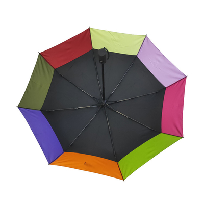 Dobra original do guarda-chuva 3 das senhoras do pongee da proteção solar do projeto da bolsa