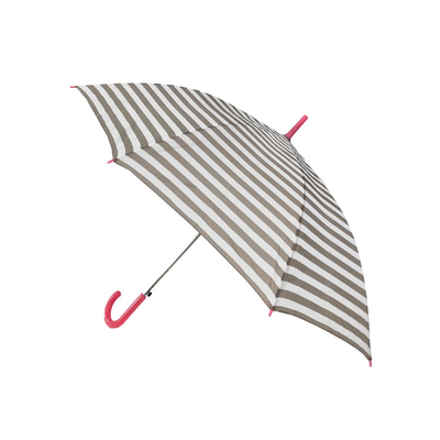 23&quot; Windproof guarda-chuva reto do poliéster 190T com punho de madeira