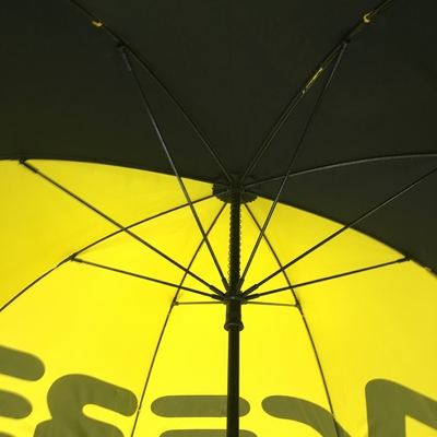 Guarda-chuva relativo à promoção do golfe do quadro aberto manual da fibra de vidro com EVA Handle