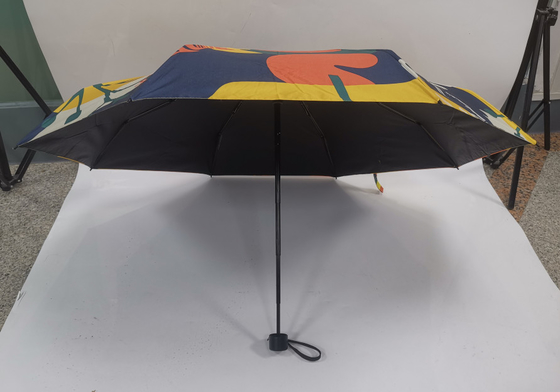 Guarda-sol de bolso 19"*6k Guarda-chuva feminino aberto manual