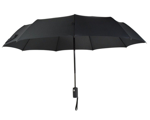 Guarda-chuva de dobramento dos painéis do guarda-chuva 9 3 impermeáveis dobráveis automáticos completos