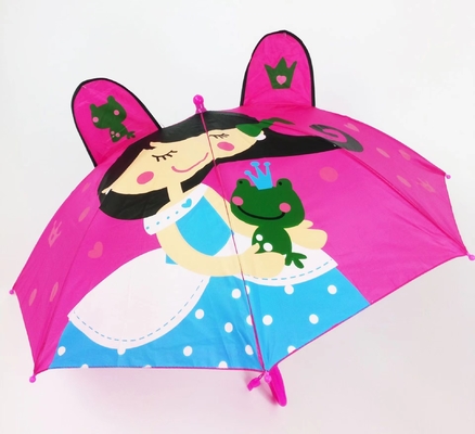 O teste padrão animal personalizado do guarda-chuva 3D das meninas dos meninos encaderna o guarda-chuva animal bonito das crianças das crianças