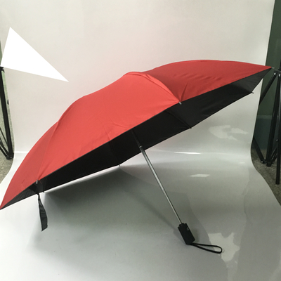 Auto guarda-chuva invertido aberto e próximo do curso 22 polegadas