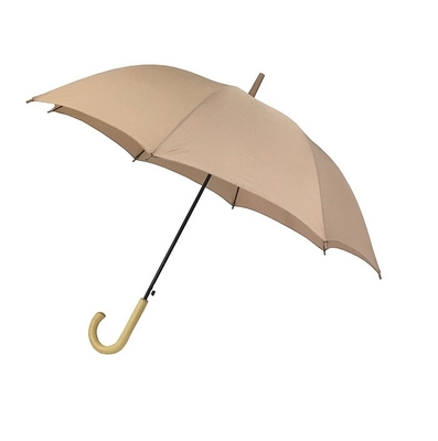 Um guarda-chuva de cor simples Auto aberto Um guarda-chuva de design longo Fechado Comprimento 92cm