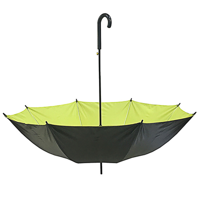 Pré-UV preto Pongee Auto Open Stick Paraguas Diâmetro 105cm