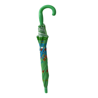 OEM Dome Catoon Kids guarda-chuva com eixo de metal e costelas de fibra de vidro