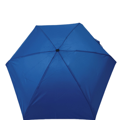 6 costelas Super Mini Capsulas dobráveis guarda-chuva com logotipo