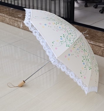 Super Leve 2 Plexível guarda-chuva invertida Satin Frame Fibra de vidro costelas Manual Aberto 19 polegadas 8 painéis