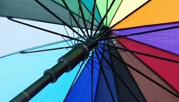 30 polegadas Homens cromáticos Golf guarda-chuva eixo de metal de madeira manuseado com impressão de transferência de calor