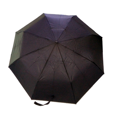 Um guarda-chuva com alça esqueleto com design personalizado