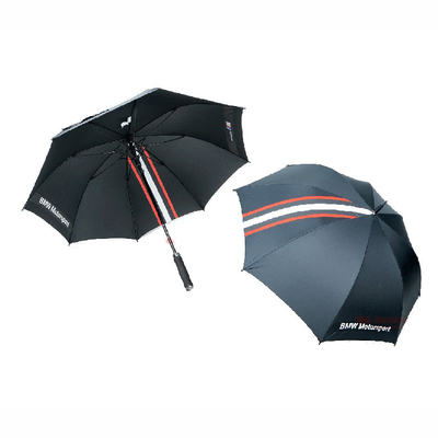 Guarda-chuvas de golfe auto-abertos personalizados com alça EVA, fita de nylon.