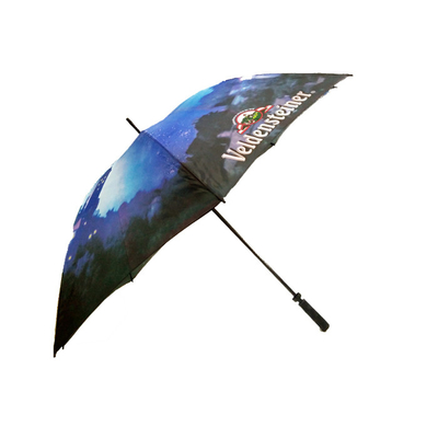 Quadro personalizado de fibra de vidro personagem de impressão digital guarda-chuvas de golfe 30 polegadas