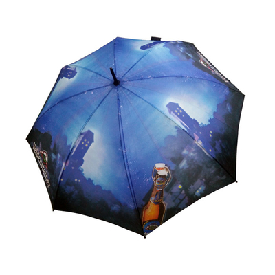 Quadro personalizado de fibra de vidro personagem de impressão digital guarda-chuvas de golfe 30 polegadas