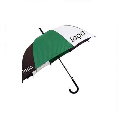 27 polegadas x 8k Preto Matt Fibra de vidro Quadro guarda-chuva de golfe publicidade guarda-chuva cor logotipo de costura personalizado