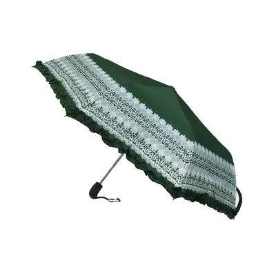 Guarda-chuva automática de viagem com controle de fechamento automático Pongee 190T