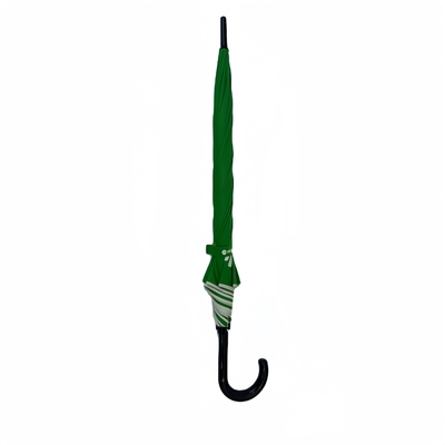 Quadro de fibra de vidro de metal 23 polegadas guarda-chuvas retas 190T Pongee Tecido Material Incluído