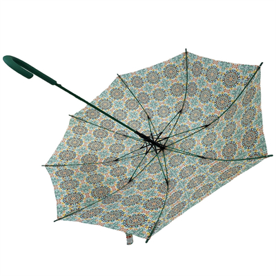 Mão de borracha Automático Abrir fechar guarda-chuva para promoção quente em 190T tecido Pongee