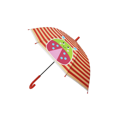 Desenho de desenhos animados personalizados para crianças Compacto guarda-chuva POE Tecido Insecto Impressão
