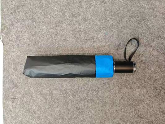 21-inch 8-Rib Reinforced Frame Reverse Umbrella with UPF 50+ UV Protection and Manual Folding Design