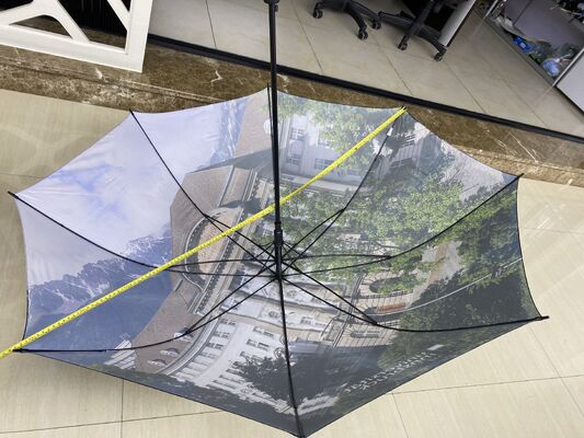 Guarda-chuva de Golfe de Tamanho Grande com Estrutura e Haste de Fibra de Vidro