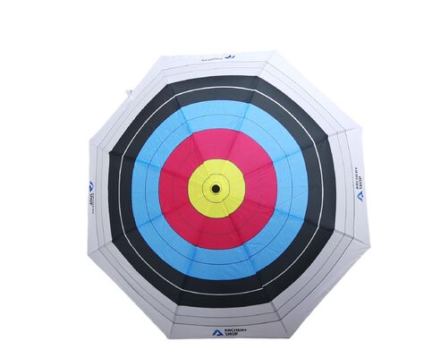 Arrow Target guarda-chuva de golfe dobrável com 130cm de diâmetro aberto de tecido Pongee e eixo de fibra de vidro