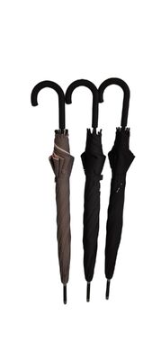 Automático guarda-chuva com estrutura de fibra de vidro, tamanho de 23 polegadas, e tecido de poliéster durável