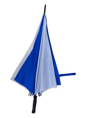 Guarda-chuva automático com 23 polegadas de aço e estrutura de 8 costelas duplas para proteção confiável ao ar livre